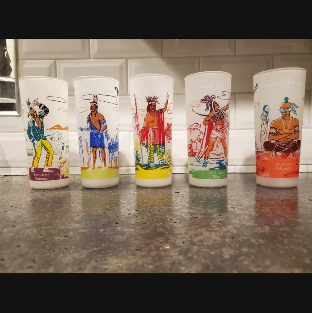 Native American vintage glasses